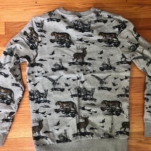 h&m wildlife sweatshirt